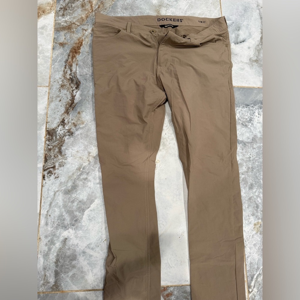 Dockers Men's Tan Pants - Picture 3 of 12